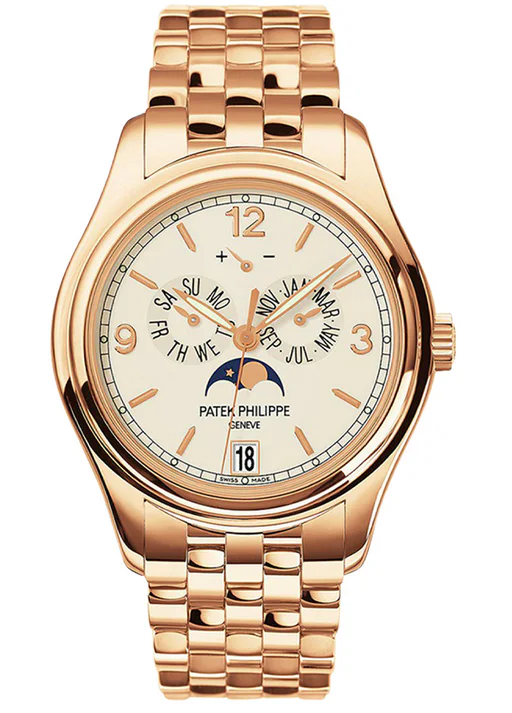 Patek Philippe Annual Calendar Rose Gold Bracelet Box & Papers